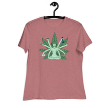 Load image into Gallery viewer, Women&#39;s Relaxed Weed Goddess T-Shirt
