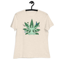 Load image into Gallery viewer, Women&#39;s Relaxed Weed Goddess T-Shirt
